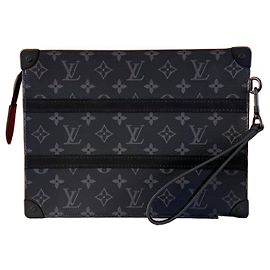 Louis Vuitton Clutch Trunk Pouch Monogram Eclipse Multicolore