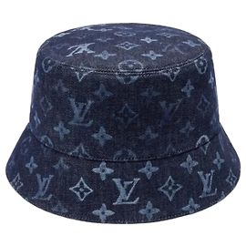 Louis Vuitton Gorro Bucket Monogram Denim Surplus Multicolor