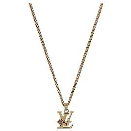 Louis Vuitton Colar com Pendente Monogram Low Multicor