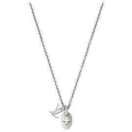 Louis Vuitton Collar con colgante Monogram Flower Multicolor
