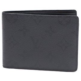 Louis Vuitton Carteira Multiple em canvas Monogram Midnight Azul