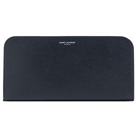 Autre Marque Black Calf Leather Bos Taurus Wallet Black
