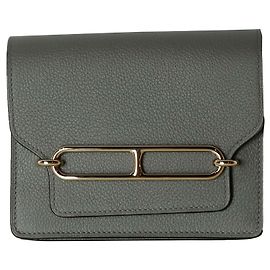 Hermès Slim Wallet Brown Leather Brown