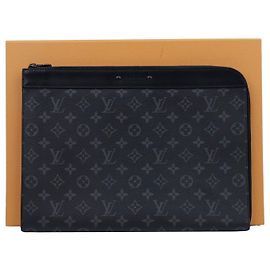Louis Vuitton Pochette Jour Bolso de Mano para Hombre Monogram Eclipse Multicolor