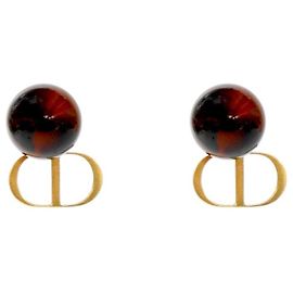 Dior Orecchini con Perle Tribal D'oro