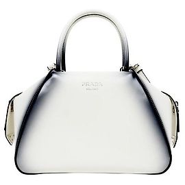 Prada Borsa Tote Supernova in pelle spazzolata Marrone