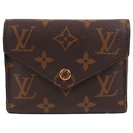 Louis Vuitton Cartera Compacta Monogram Victorie Roja