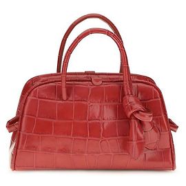 Jacquemus Borsa Bos Taurus in pelle di vitello rossa Rosso