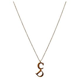 Collana Dior Vertical CD Oro D'oro
