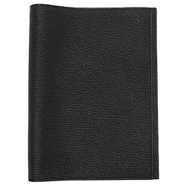 Hermès Couverture de carnet de notes GlobeTrotter Diary Noir