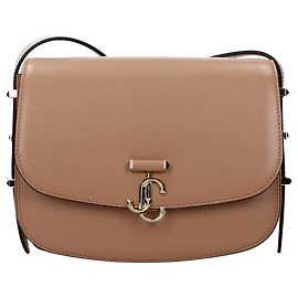 Jimmy Choo Borsa a tracolla in pelle marrone Marrone
