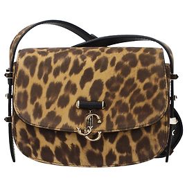 Jimmy Choo Borsa a tracolla in pelle marrone Marrone