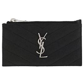 Autre Marque Black Calf Leather Bos Taurus Wallet Black