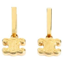 Céline Brincos Chunky Triomphe Dourado