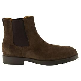Botas Chelsea Tod's de camurça marrom Marrom