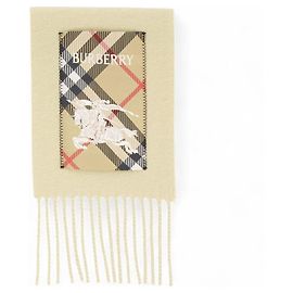 Burberry Bufanda de cashmere Check Label (Unisex) Multicolor