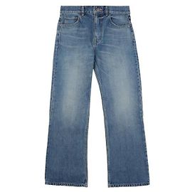 Céline Washed Denim Pants Blue Blue