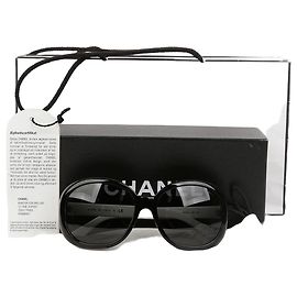 Gafas de sol Chanel Logo marrones Castaño
