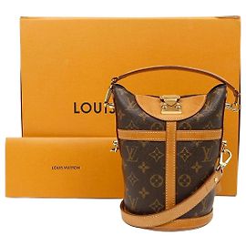 Louis Vuitton Borsa a Secchiello in Tela Monogram Marrone Multicolore
