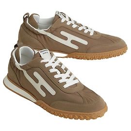 Hermès Jet Sneaker Braun Leder Braun