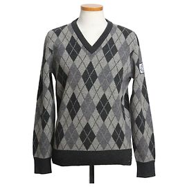 Suéter Moncler Argyle com gola V Multicor