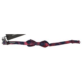 Dolce & Gabbana Red Checkered % Silk Adjustable Men Neck Bow Tie Red
