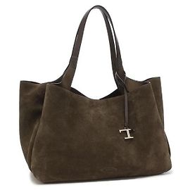 Tod's Sac Tote Medium Timeless en Daim Noir