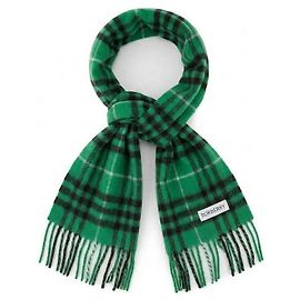 Burberry Cachecol slim de cashmere xadrez Multicor