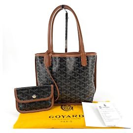 Bolsa tote Goyard Mini Anjou Marrom Marrom