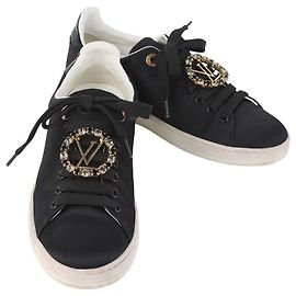 Louis Vuitton Baskets Crystal LV Circle Frontrow Taille Doré