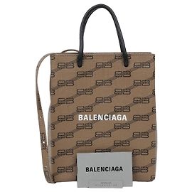 Balenciaga Saco de ombro tote Monogram Multicor