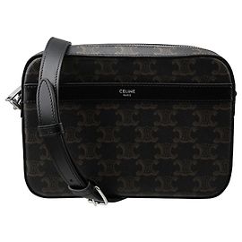 Céline Borsa a tracolla piccola Triope Canvas Black Nero