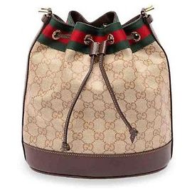 Gucci Borsa a secchiello Venice Small Size Marrone