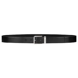 Givenchy Gentleman Belt Black Calf Leather Black