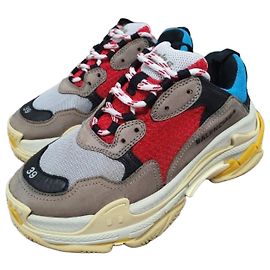 Baskets Balenciaga Triple S Multi Bleu Bleu