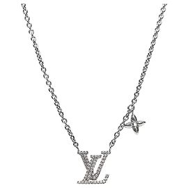 Collier Louis Vuitton Iconic Argent Métal Argenté