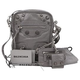 Balenciaga Borsa a Tracolla e Spalla Marrone
