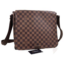 Louis Vuitton Borsa a tracolla Damier District Messenger MM Multicolore