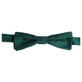 Dolce & Gabbana Men Green % Silk Adjustable Neck Papillon Bow Tie Green