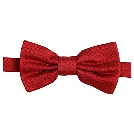 Dolce & Gabbana Men Red % Silk Adjustable Neck Papillon Bow Tie Red
