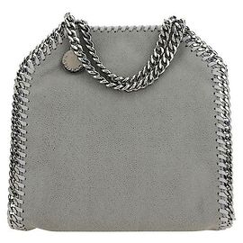 Stella Mc Cartney Sac à main en polyester gris Marron