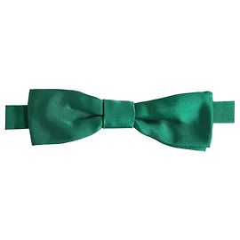 Dolce & Gabbana Men Green % Silk Adjustable Neck Papillon Bow Tie Green