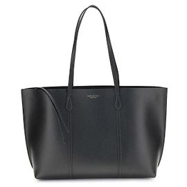 Tory Burch  mala Bos Taurus em couro de bezerro preto Preto