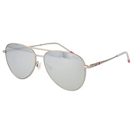 Hugo Boss Gafas de sol de metal plateadas Plata