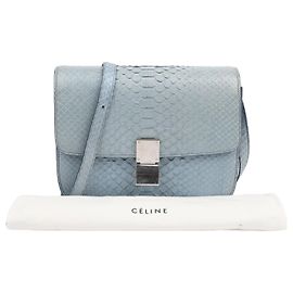 Céline Borsa a tracolla Classic Box Medium Marrone