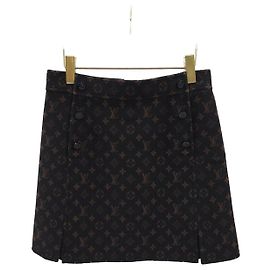 Saia de lã Monogram Louis Vuitton Multicor