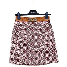 Louis Vuitton Mini Saia Trapézio Monogram Multicor