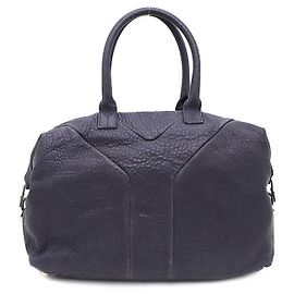 Autre Marque Borsa Tote Large Easybag Navy Blu