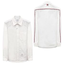 Thom Browne Back Stripe Oxford Shirt White