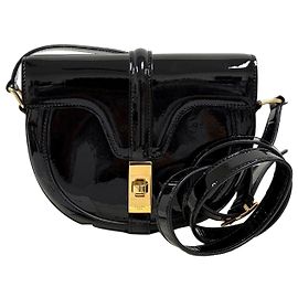 Céline Picca borsa a tracolla nera Nero